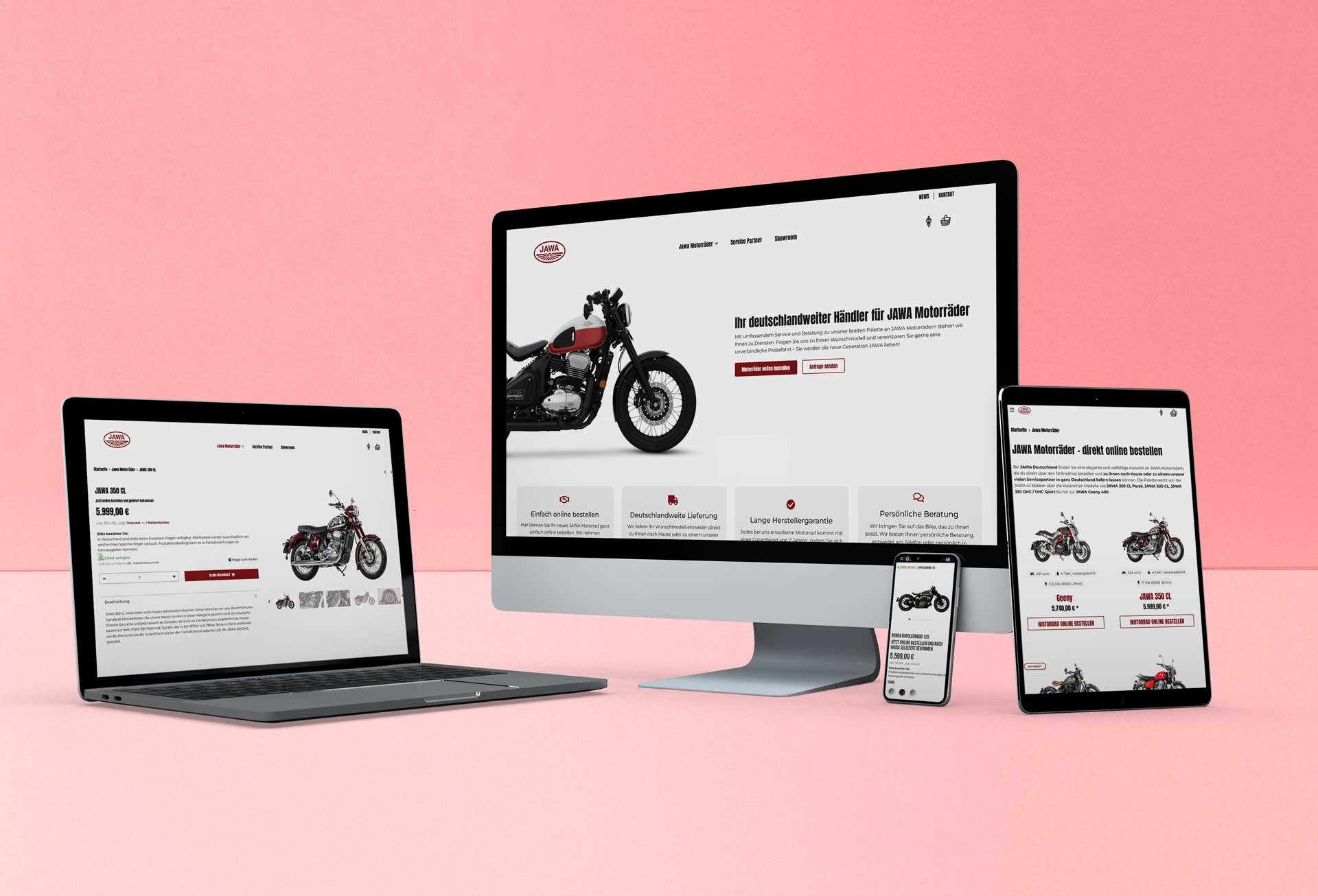 JAWA Deutschland - Online Shop für Motorräder
