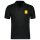 Schwarzes Poloshirt mit Logo